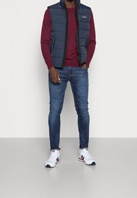 Calvin Klein Tailored Strickpullover - bordeaux