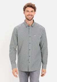 camel active MIT BUTTON-DOWN KRAGEN  - Hemd - glacier green