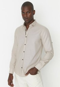 Trendyol Camicia Oversize Donna 100% Cotone - Modello Boyfriend, Girocollo, Colore Viola, Taglia S/36 - 3