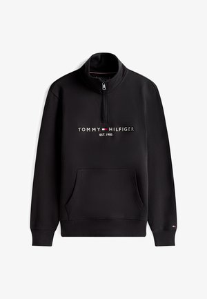 Tommy Hilfiger, LOGO MOCKNECK - Mikina - black
