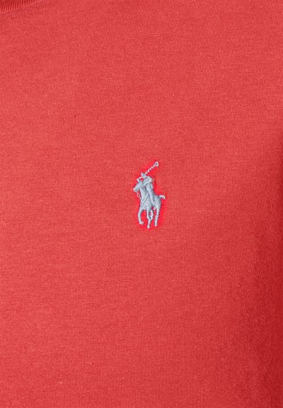 Polo Ralph Lauren CUSTOM SLIM FIT JERSEY CREWNECK T-SHIRT - T-shirt básica - starboard red
