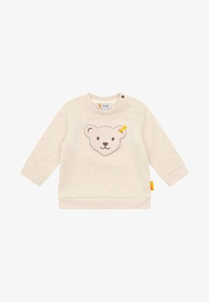 BIRDS TWITTERING MIT SCHULTERKNÖPFUNG - Sweatshirt - antique white