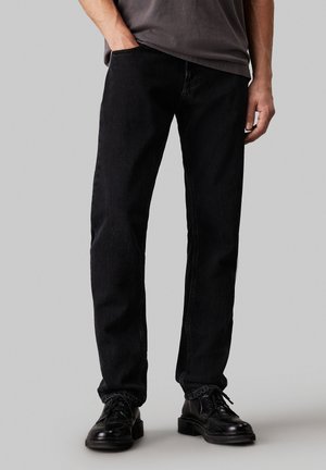 Džínsy s rovným strihom - denim black