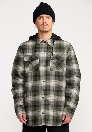 Parka - black/green