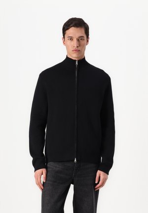 Samsøe Samsøe NIKLAS FULL ZIP - Cardigan - black