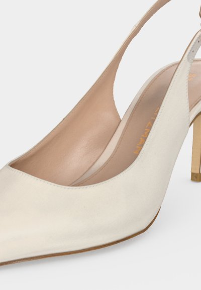 Stuart Weitzman POWER SLINGBACK - Κλασικές γόβες - offwhite