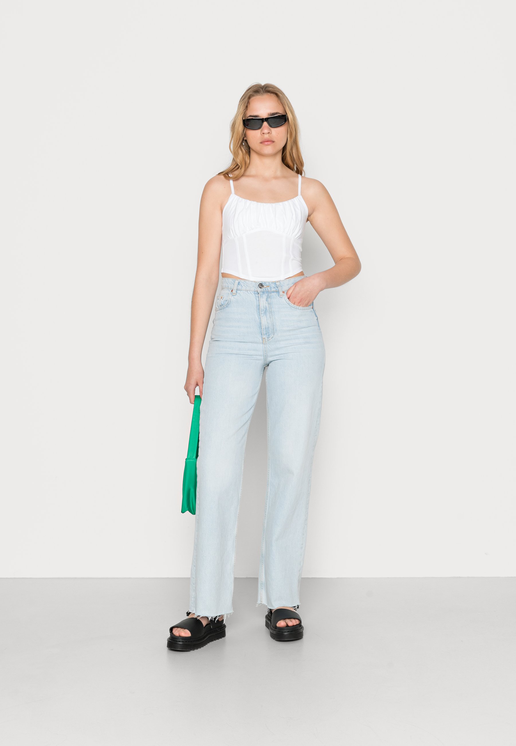 STRADIVARIUS Paperbag jeans