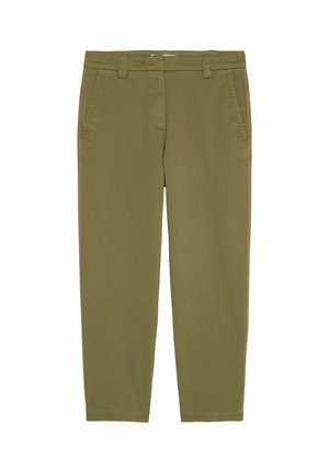 Marc O'Polo MODELL KALNI AUS BIO-STRETCH - Trousers - cedar green