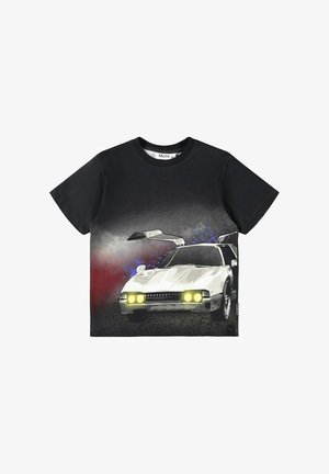 Molo RILEY - Camiseta estampada - car white