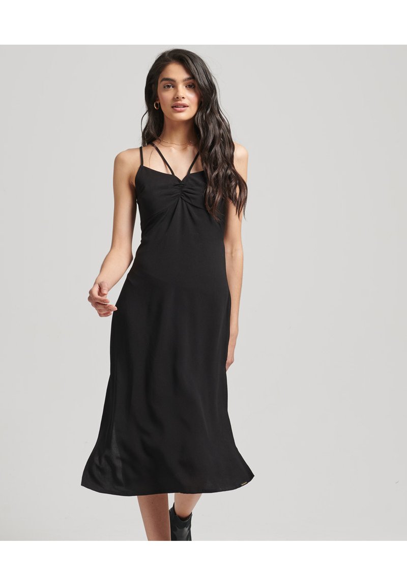 Damen Kleider | Superdry VINTAGE Etuikleidblack/schwarz - TO60570 Damen Kleider | Superdry VINTAGE Etuikleidblack/schwarz - TO60570