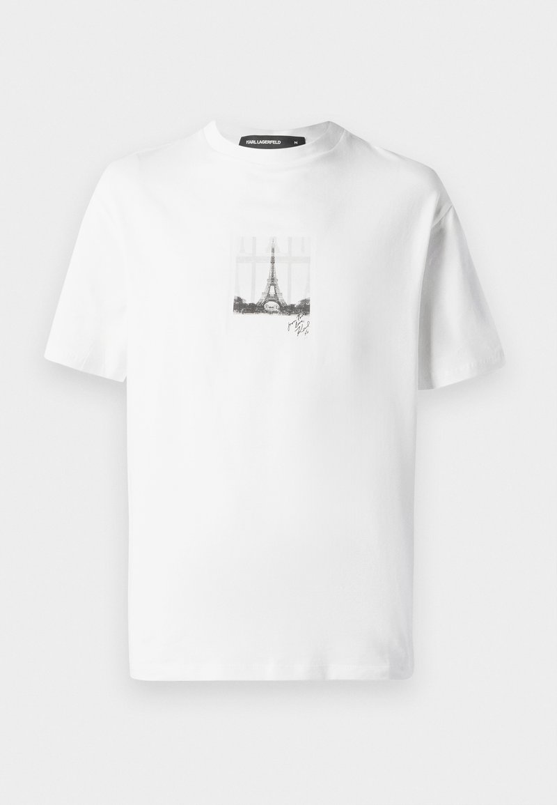 Karl Lagerfeld T-shirt print wit
