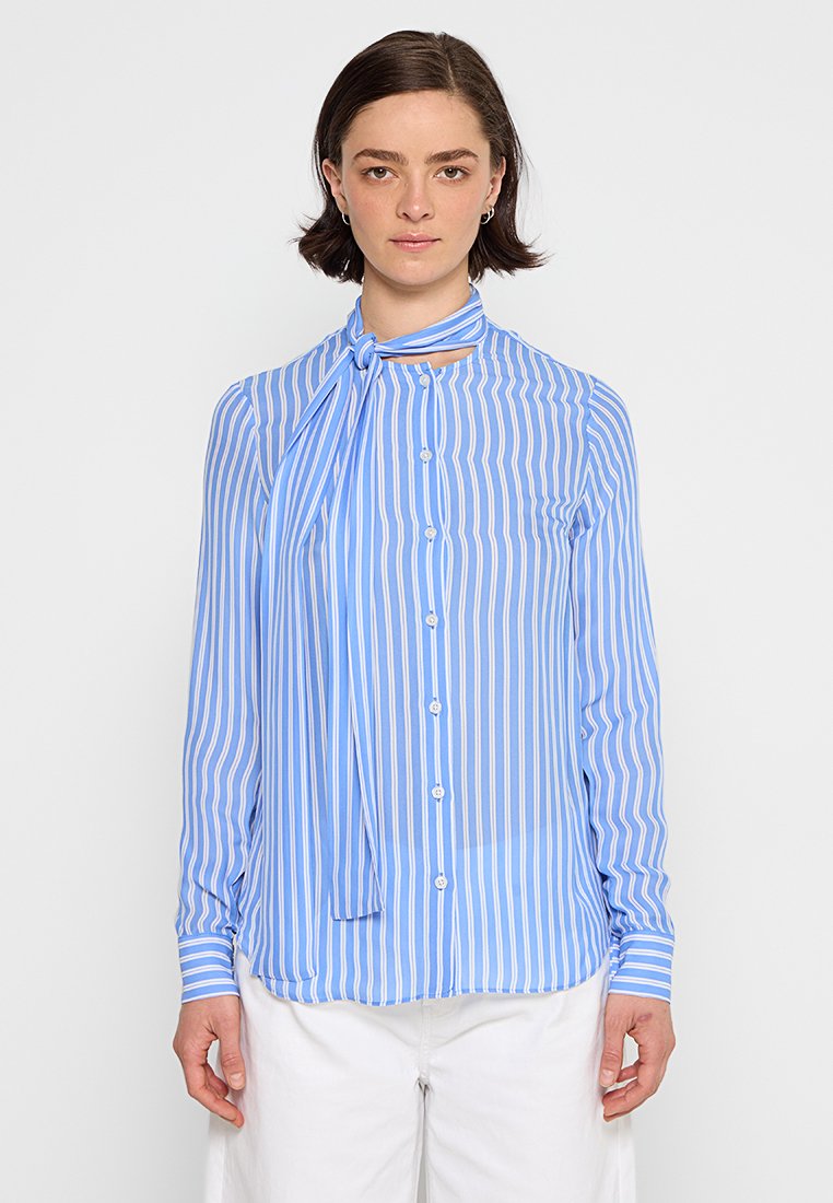 Michael Kors Overhemdblouse blauw Michael Kors Overhemdblouse blauw