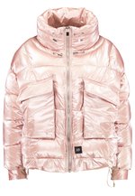 OVERSIZED CHEST POCKET - Winter jacket - pink