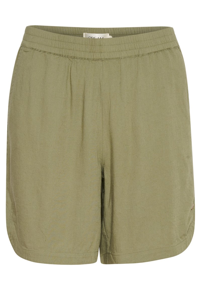 Cream Shorts groen