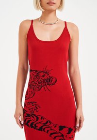 Ed Hardy Etuikleid - red