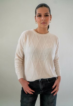 MANOU - Trui - creme