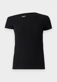 ASYMMERIC - Basic T-shirt - black