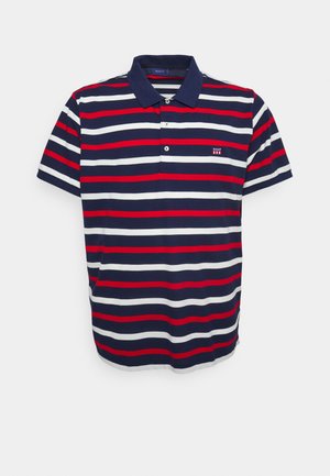 PLUS RETRO SHIELD RUGGER - Polotričko - evening blue