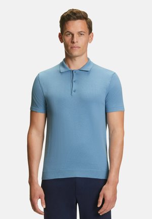 FALKE Basic Cotton Polo - Poloshirt - azure