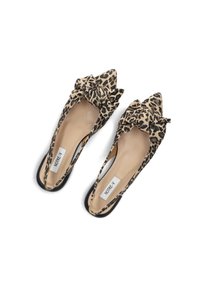 Notre-V Slingback ballerina´s - leopardo taupe  nappa nero