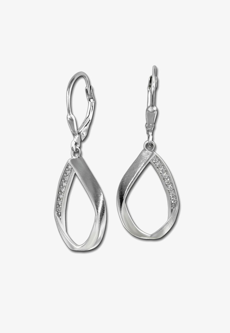 SilberDream Swing - Boucles d'oreilles - silberfarben, weiß