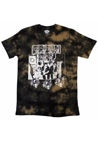 Paradiso Clothing GREEN DAY REVOLUTION RADIO DIP DYE - Print T-shirt - black
