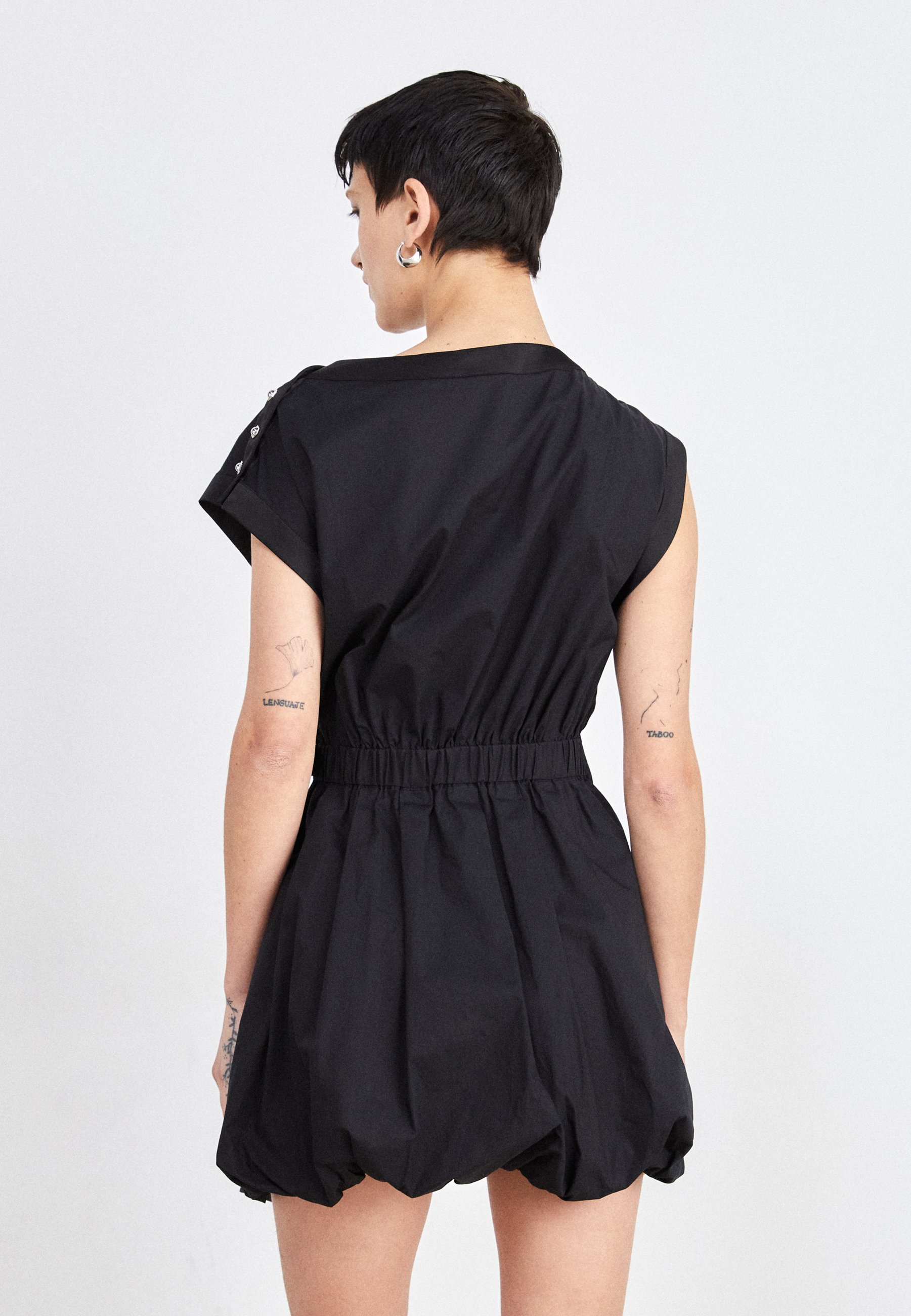 ワンピース PINKO Elliot cotton dress Nero Elliot cotton dress PINKO - Nugnes1920