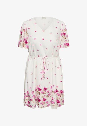 Kaffe Curve, KCROSA - Robe de jour - white rose border flower