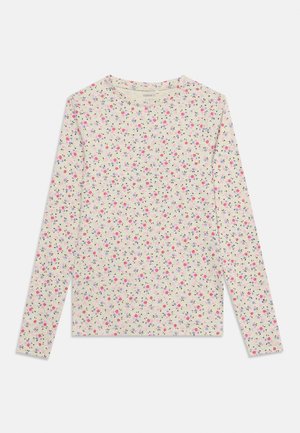 Name it, NKFNICOLEA SLIM - Langærmet T-shirt - peyote melange