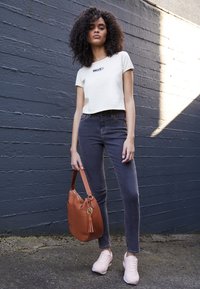 Anna Field Calças de ganga justas - grey denim