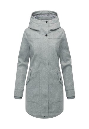 WOLLMANTEL JANESHA - Parkaer - light grey melange