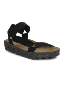 ASPORTUGUESAS Sandály na platformě - black