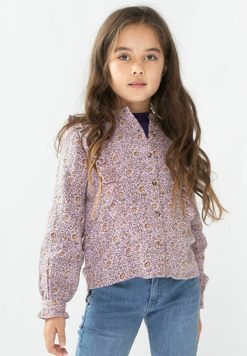 SissyBoy MIT BLUMENMUSTER Chemisier flieder/rose ZALANDO.FR