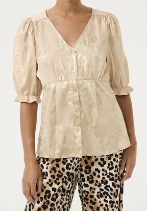 Bluse - beige