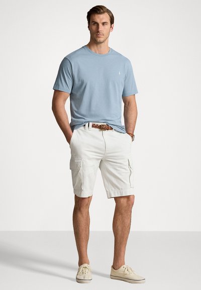 Polo Ralph Lauren Big & Tall JERSEY CREWNECK T-SHIRT - Pamata T-krekls - vessel blue