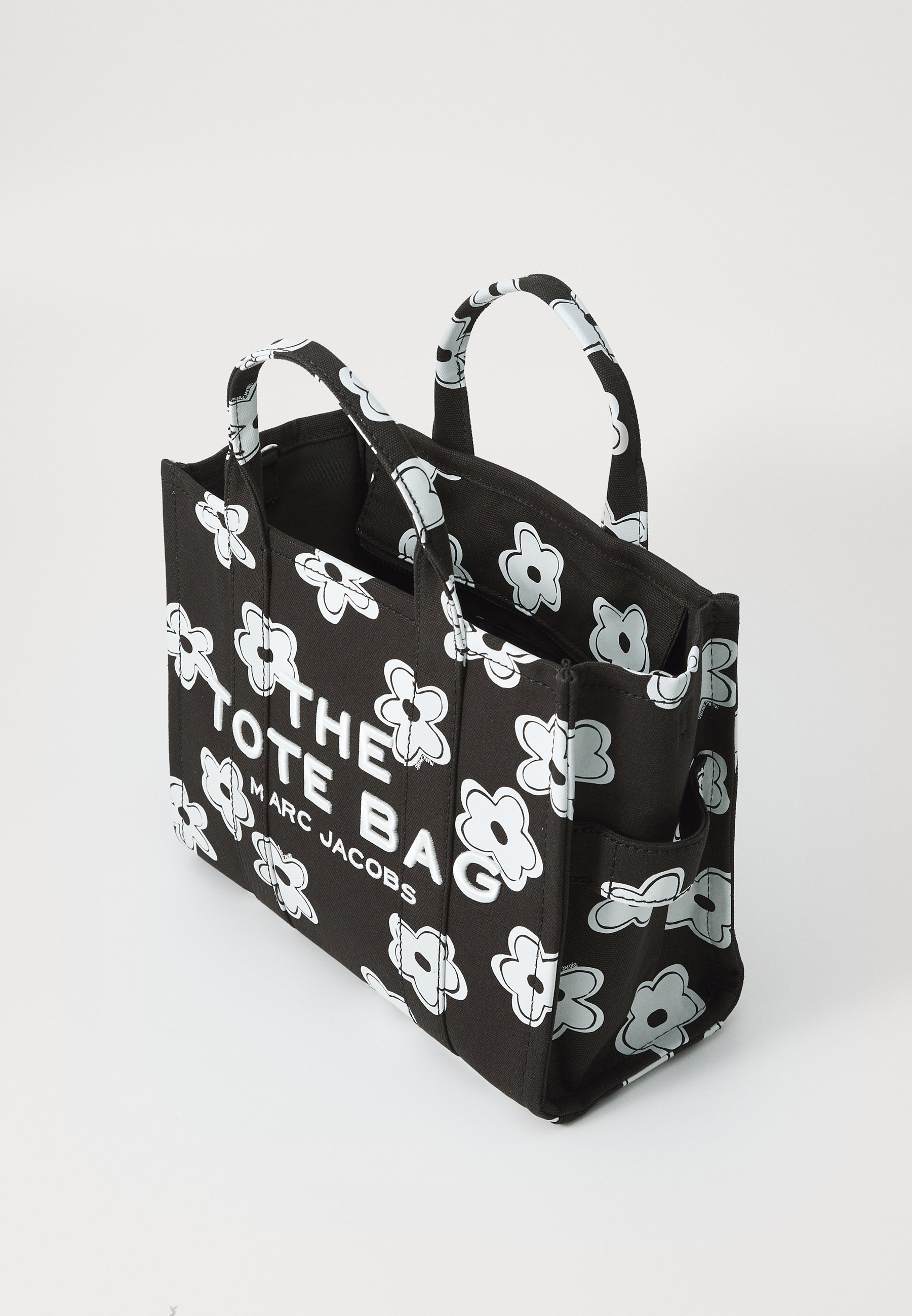 MARC JACOBS THE MEDIUM TOTE - Sac à main - black/white/noir - ZALANDO