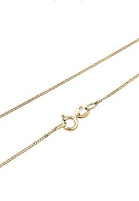 Goldkette mit gedrehter Textur, ausgestattet mit einem sicheren Federringverschluss und gekennzeichnet mit "375" für die Goldreinheit.