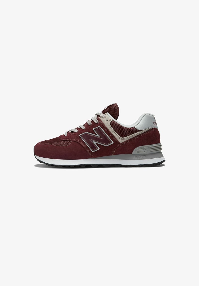 New Balance 574 - Trainers - burgundy white