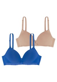 Unselected, blue/beige
