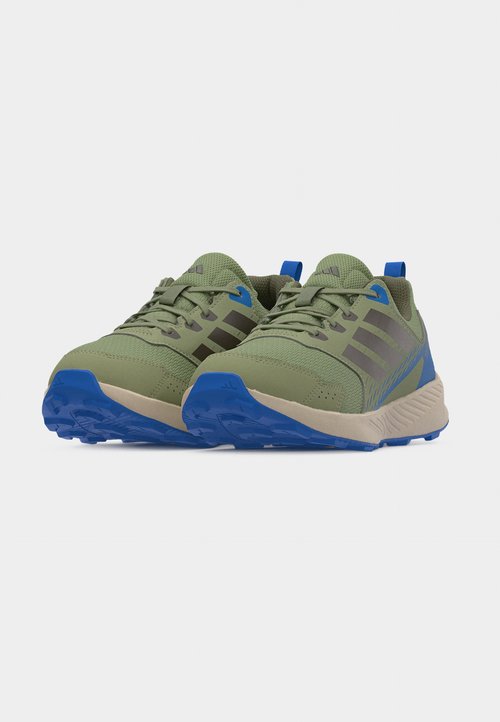adidas Terrex Tracefinder Trail Tent Green Olive Ray Blue (GS) — foto 3