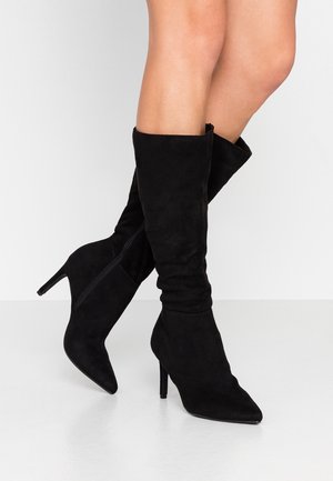 Bottes à talons hauts - black
