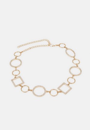 PCNIPPA WAIST CHAIN BELT - Ceinture taille haute - gold-coloured