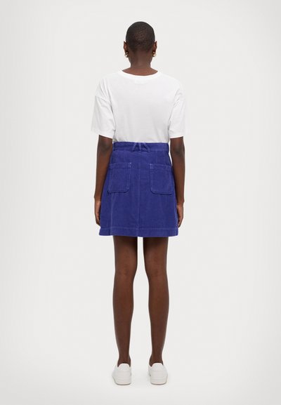 PS Paul Smith WOMENS SKIRT - Minisvārki - blue