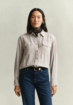 GANT GANT DENIM TWILL RANGER SHIRT - Hemdbluse - clay beige