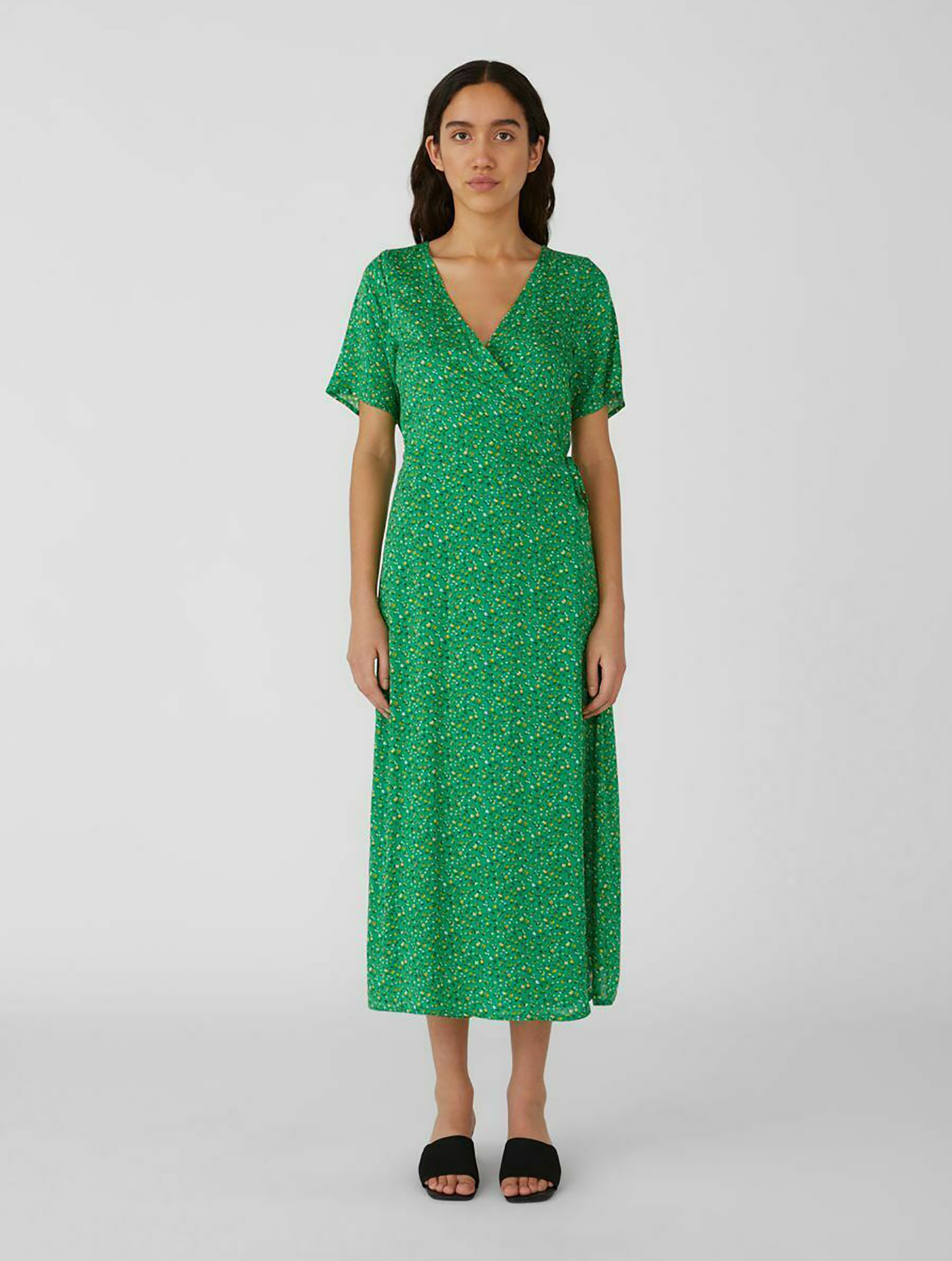 Object OBJEMA ELISE - Jurk - artichoke green/groen - Zalando.nl