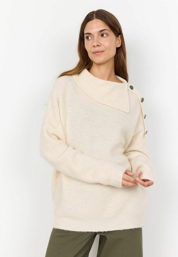 SC-NESSIE 62 - Strickpullover - cream melange