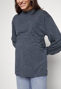 MAMALICIOUS MLVENICE - Μπλούζα με μακριά μανίκια - parisian night melange