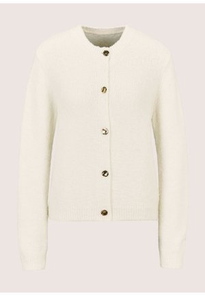 MADELEINE, MADELEINE STRICKJACKE WEICHE STRICKJACKE MIT ZIERKNÖPFEN - Vest - wool white