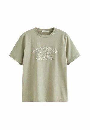 T-shirt con stampa - green