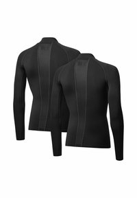 Danish Endurance COMPRESSION 2-PACK - Langarmshirt - black